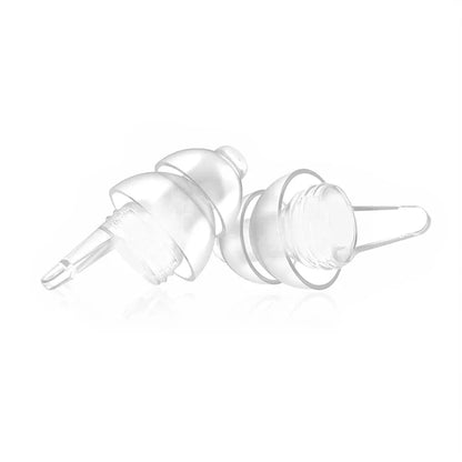 HUAK High Fidelity Silicone Ear Plugs for Noise Cancelling Washable Reusable Musicians Motorcycles Sleeping Work, Study, Swim