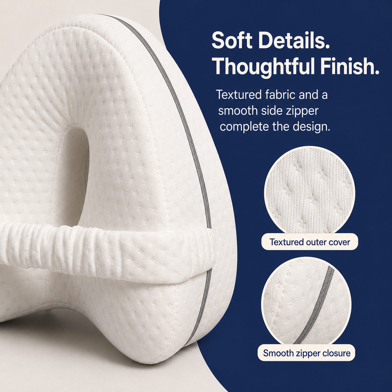 Comfort That Wraps Around. Adjustable Fit. Easier Upright Rest.