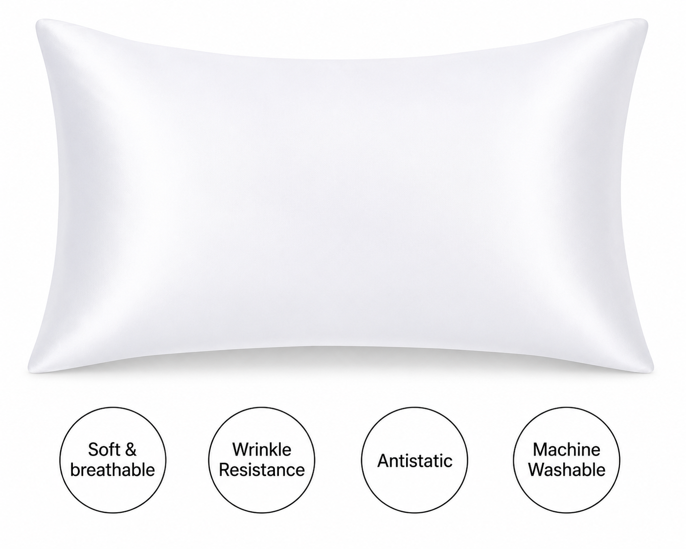 Gentle Morrow SatinGlow Pillowcase