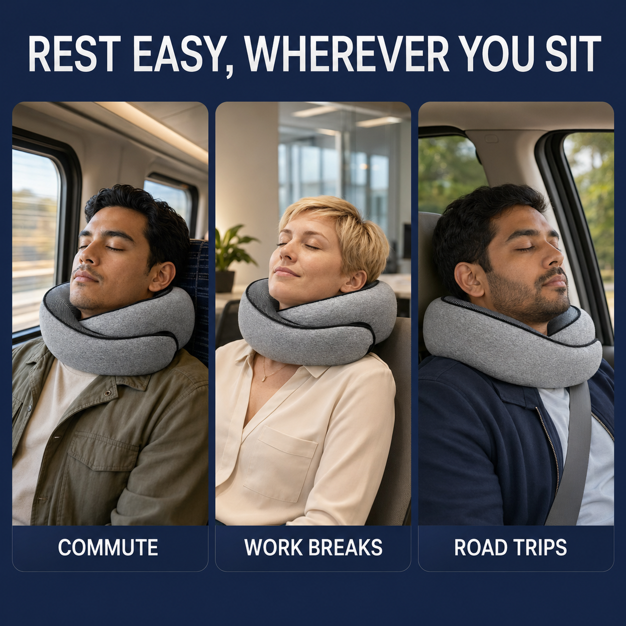 Gentle Morrow RestHalo™ Neck Pillow