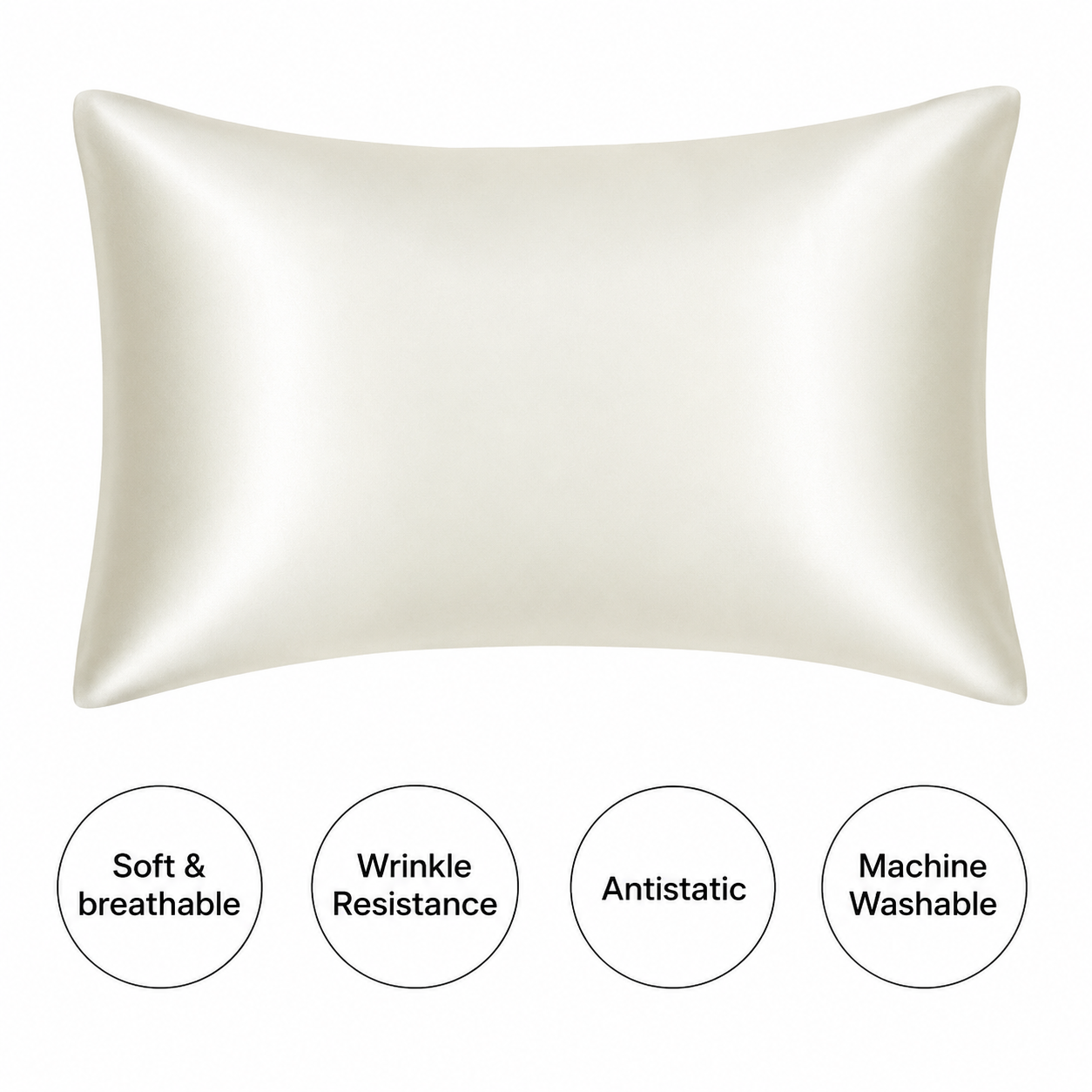 Gentle Morrow SatinGlow Pillowcase