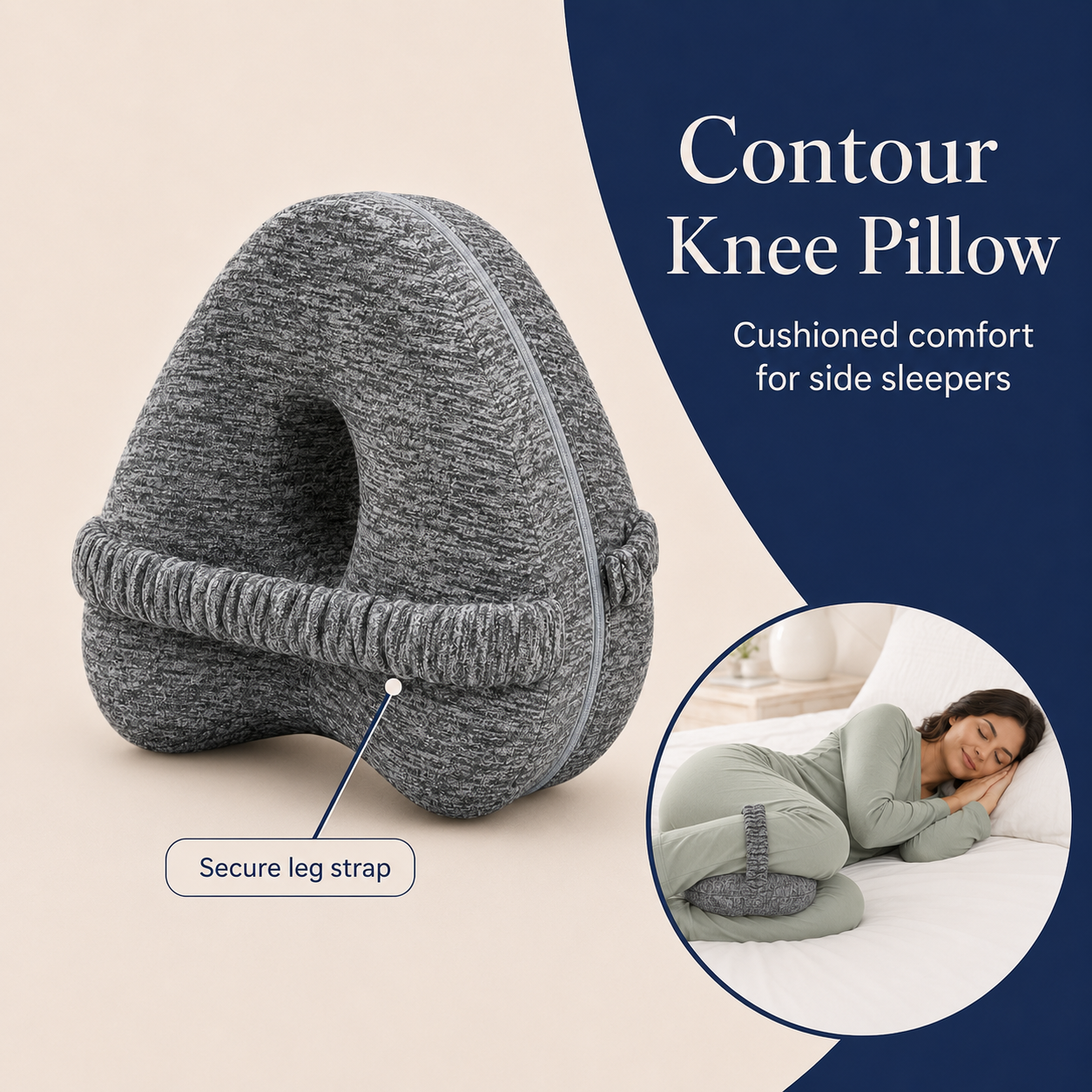 Comfort That Wraps Around. Adjustable Fit. Easier Upright Rest.