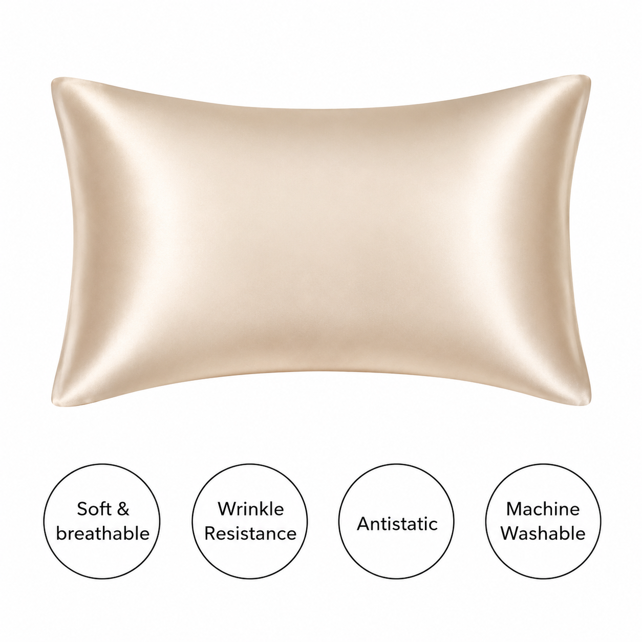 Gentle Morrow SatinGlow Pillowcase